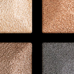 Палетка из 4 Оттенков Теней для Век, тон 04 день&ночь